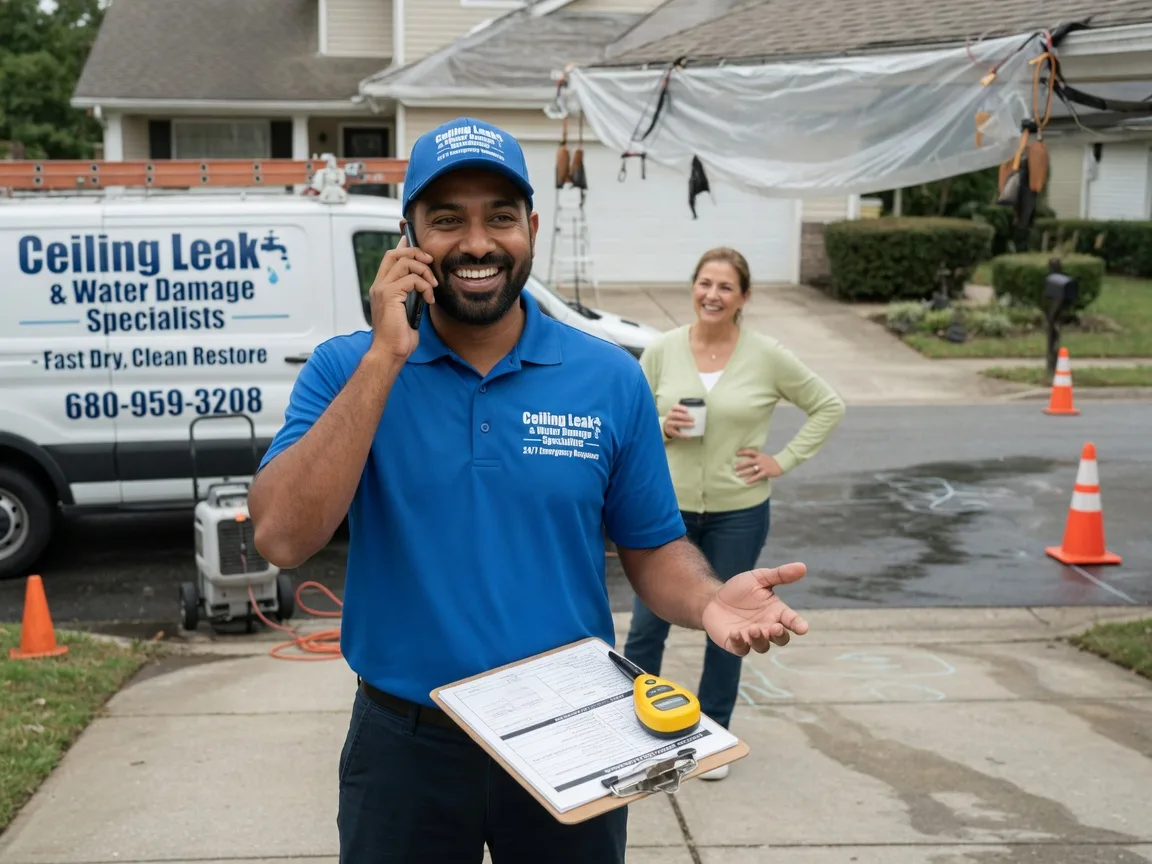 Ceiling Leak Cleanup Honaker, VA FAQs